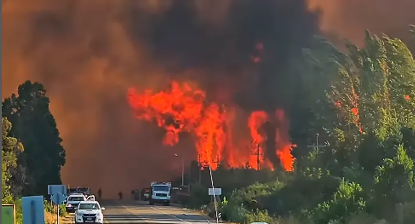 Tormenta y fuego: El SPLIF combate incendios forestales iniciados por rayos en la cordillera.