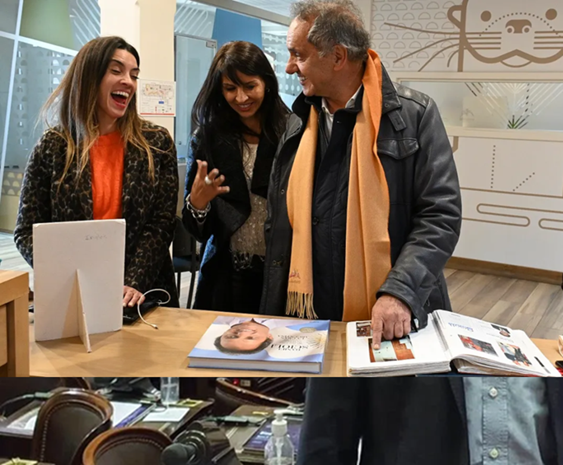 Daniel Scioli impulsa el proyecto de un nuevo estadio cubierto para Bariloche