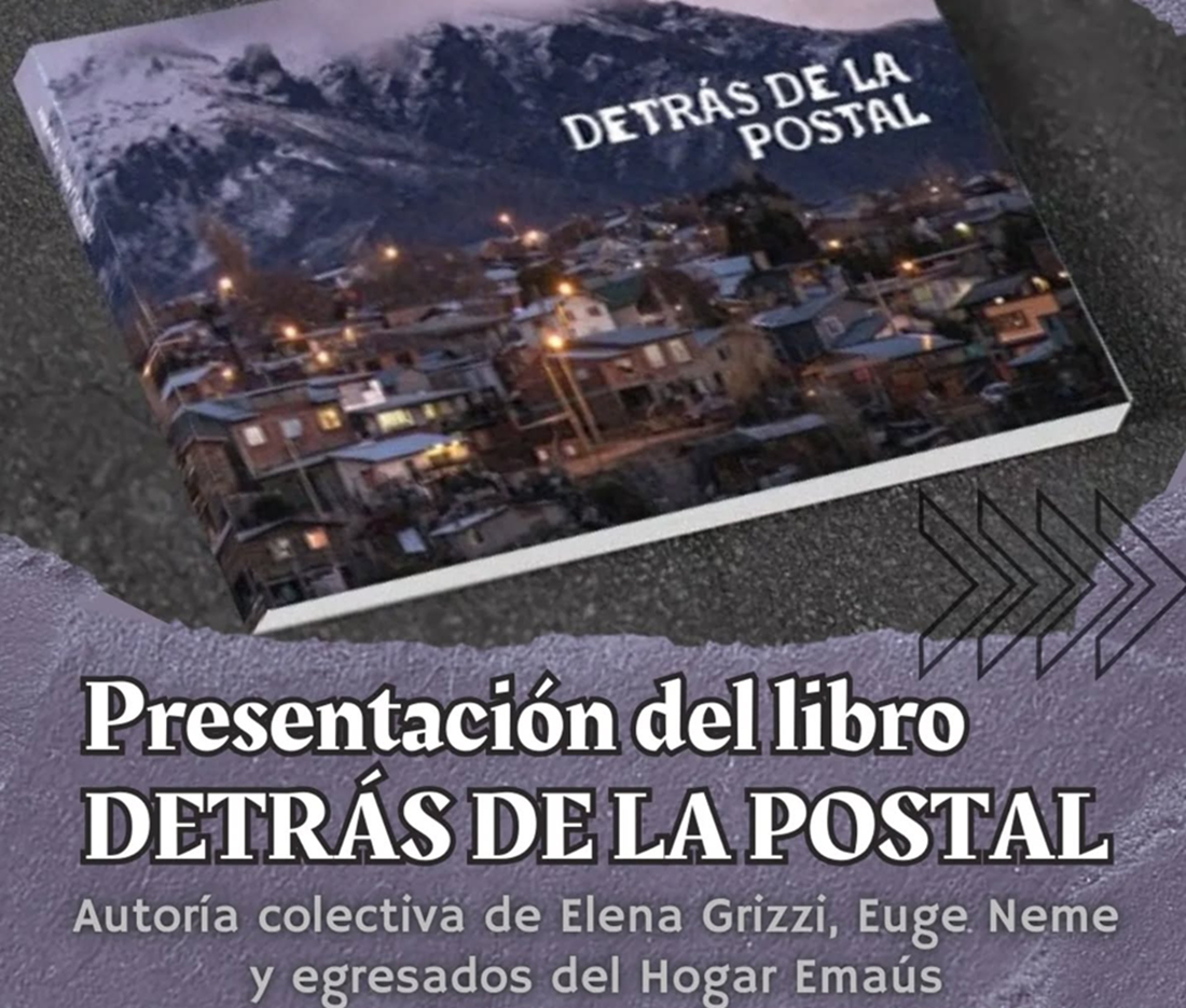 Bariloche visibiliza historias de resiliencia con “Detrás de la Postal”. El libro “Detrás de la Postal”. Libros patagónicos.