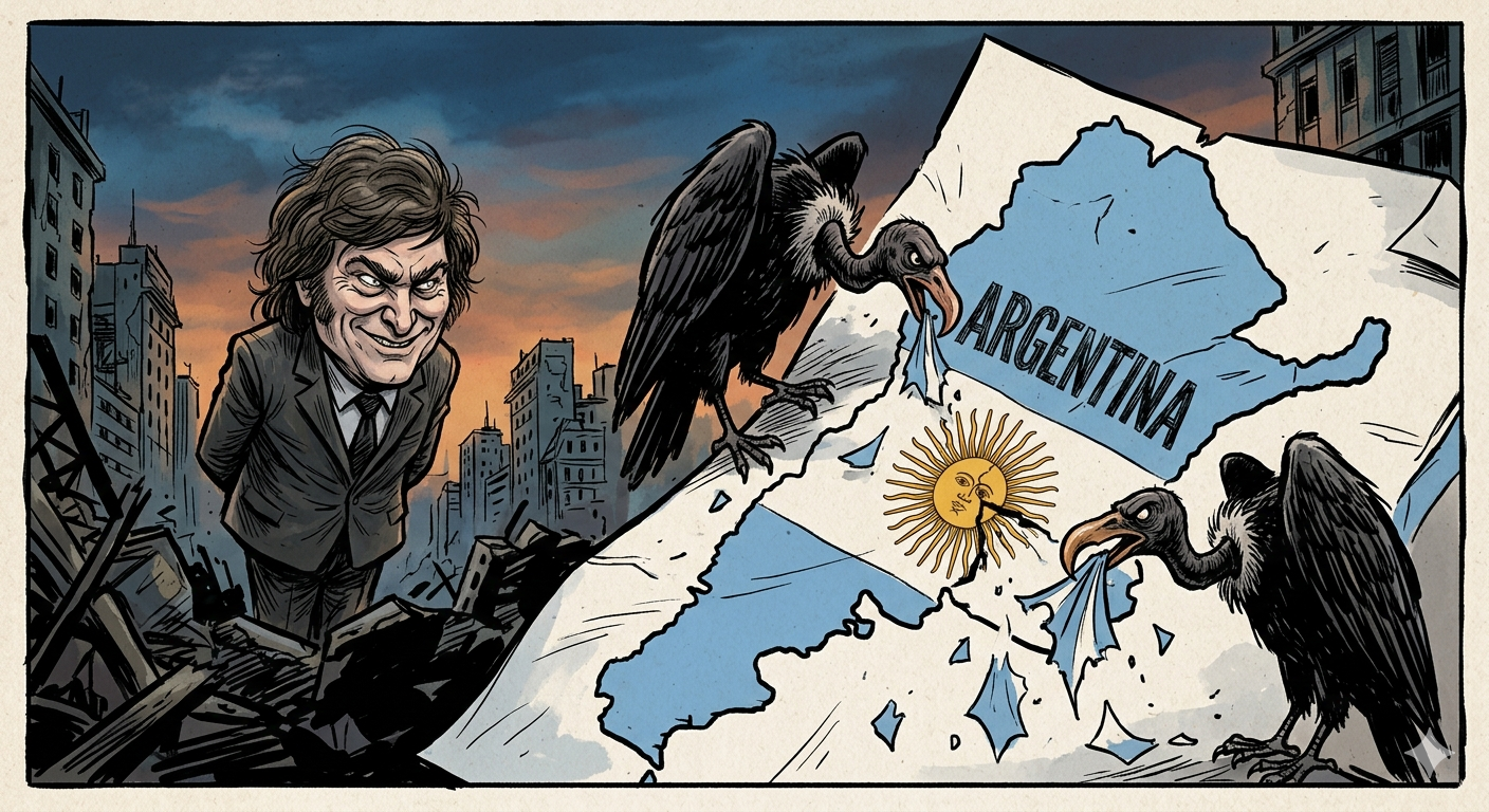 Las diatribas de Milei, Ibarzabal y Marín sobre la expropiación de YPF son munición pesada que los fondos buitre no dudarán en disparar contra los intereses nacionales