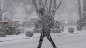 Alerta por nieve en Bariloche