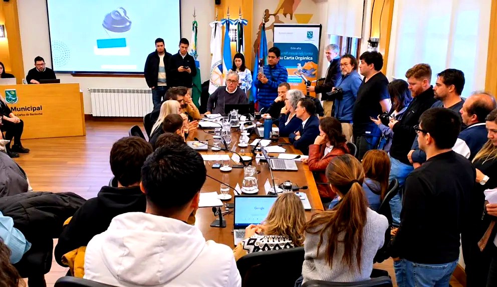 Concejo Municipal de Bariloche en el debate del módulo fiscal