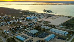 San Antonio Oeste de cara a 2027: Casadei busca la reelección con el puerto como bandera