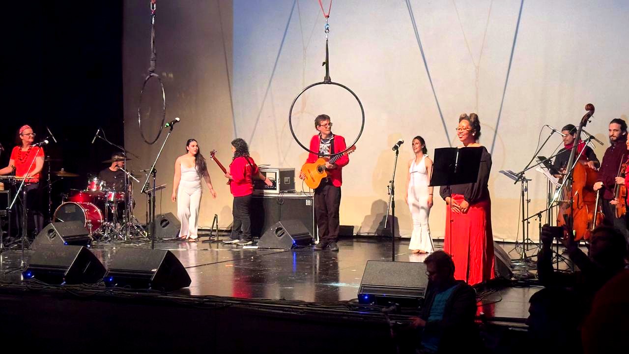 Festival Audiovisual Bariloche: espectáculo musical en la apertura en La Baita