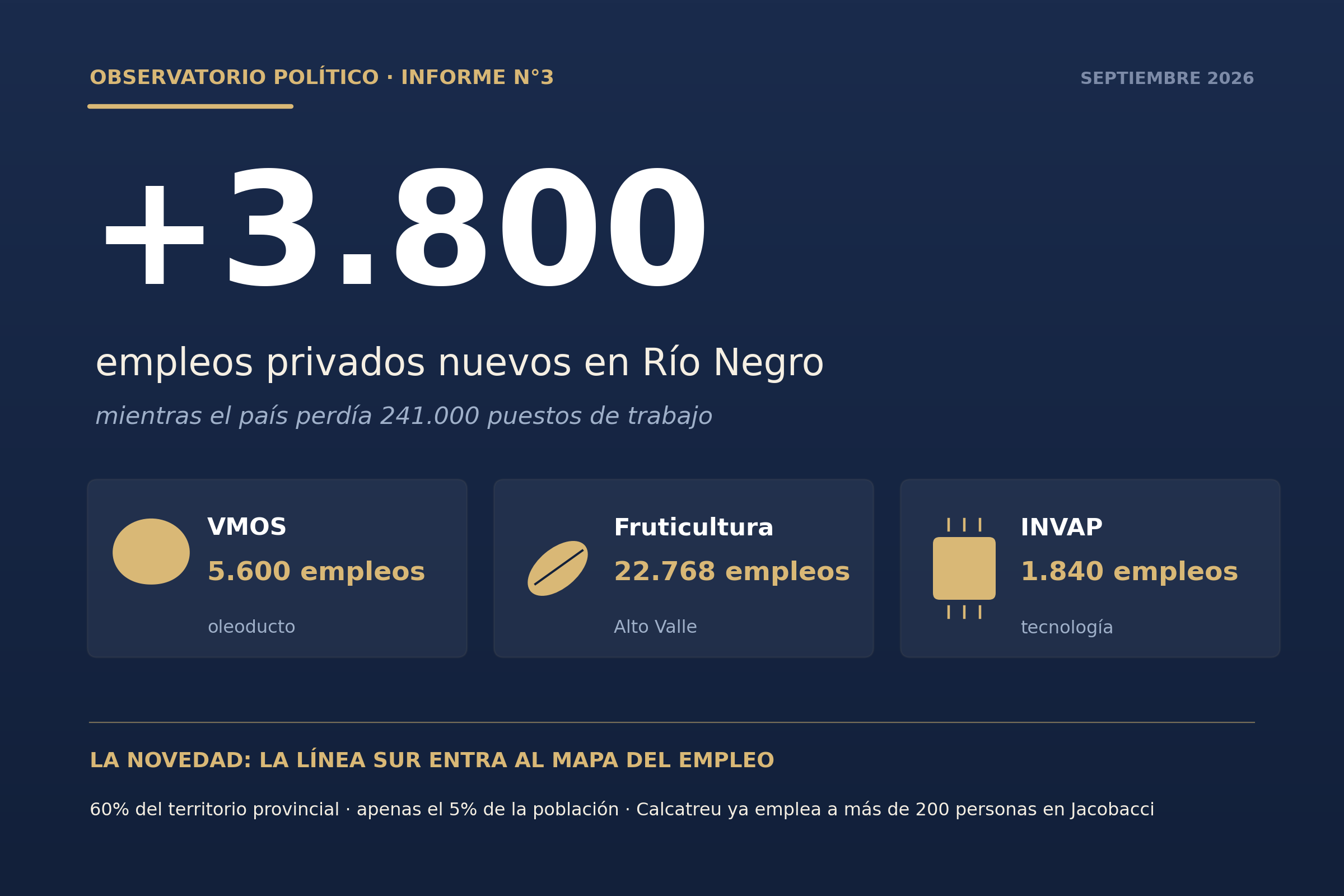 Empleo Río Negro Informe N3 Observatorio Político