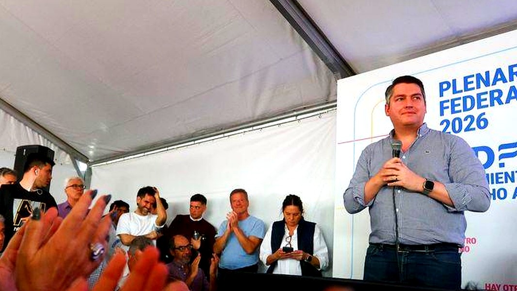 Peronismo fueguino: Martín Pérez habla en el Plenario Federal del MDF