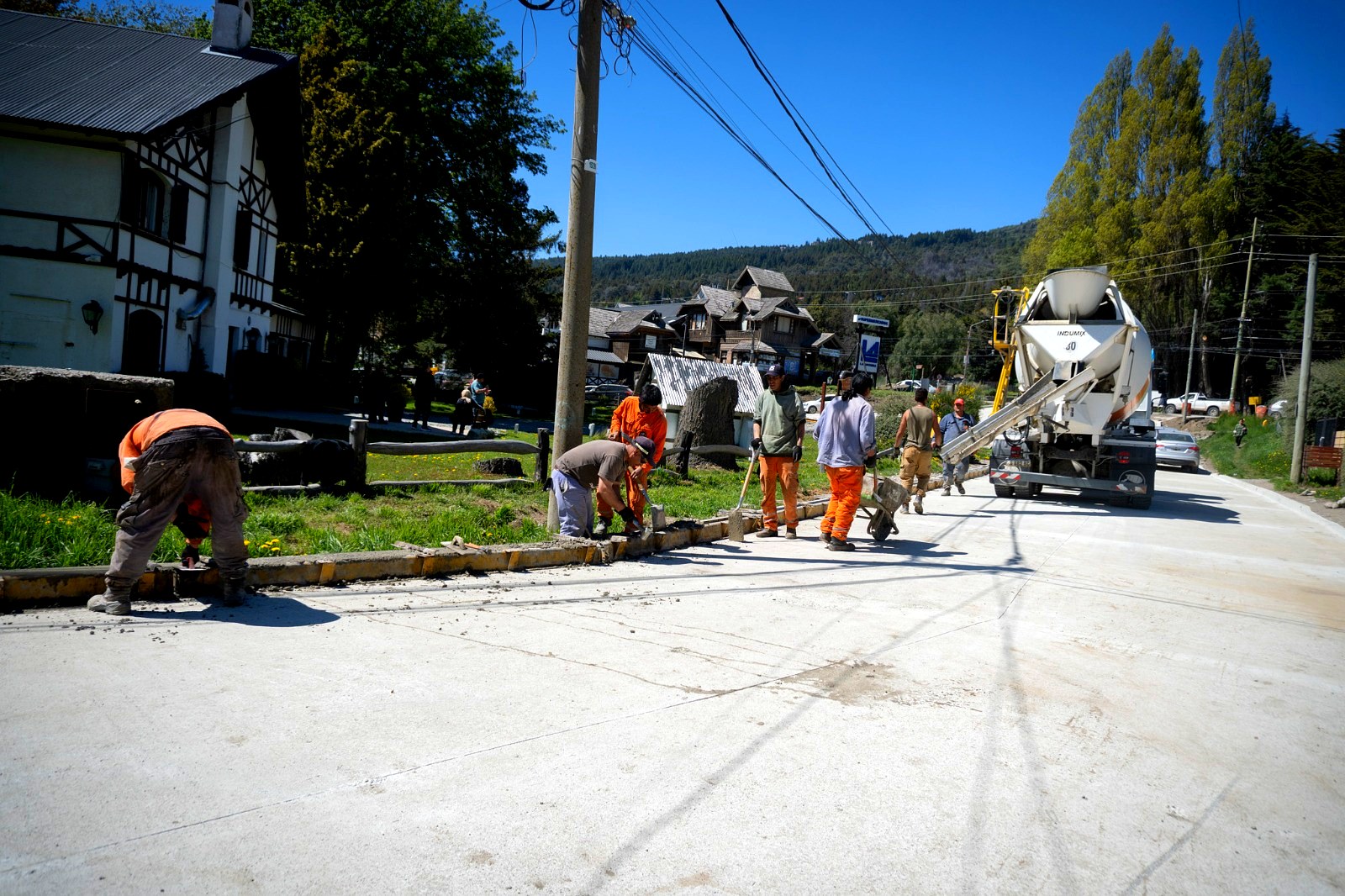 Cordones en el acceso a Tupungato y Los Pinos, en Bariloche