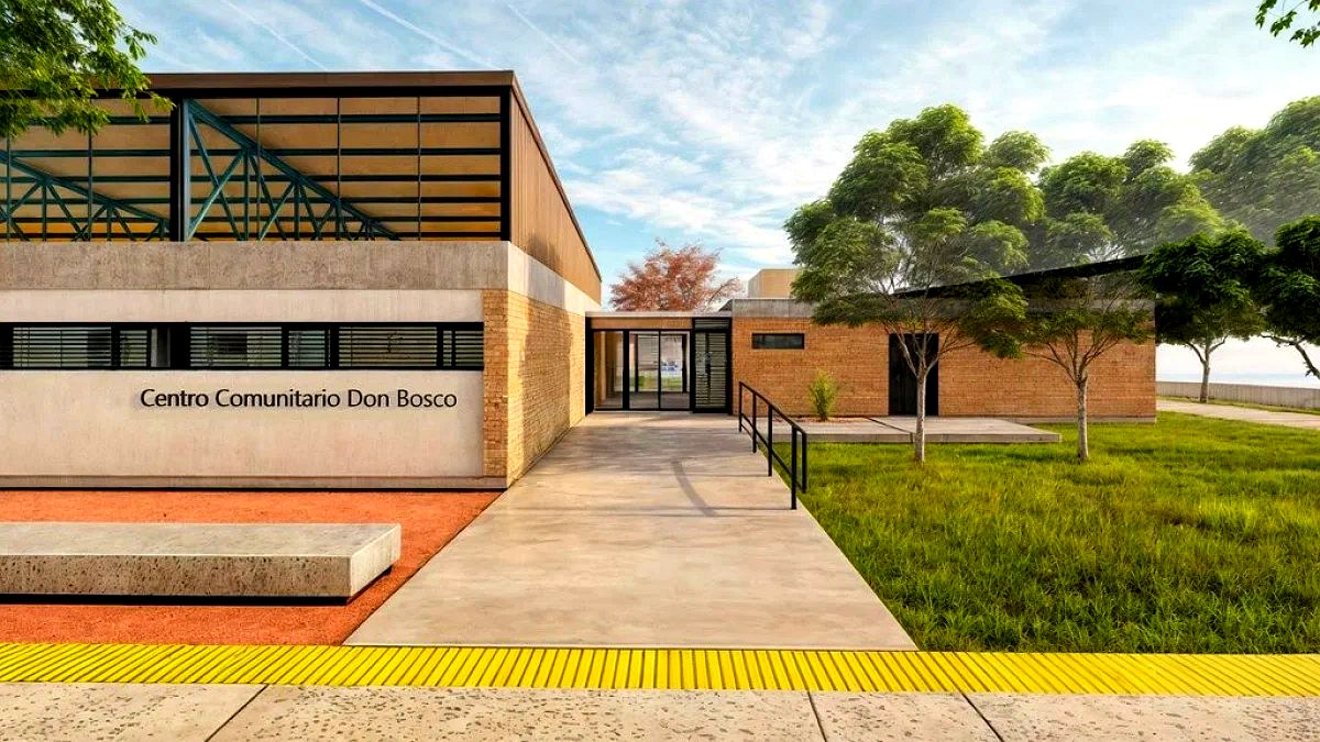 Aniversario de Cipolletti: render del CPC del barrio Don Bosco