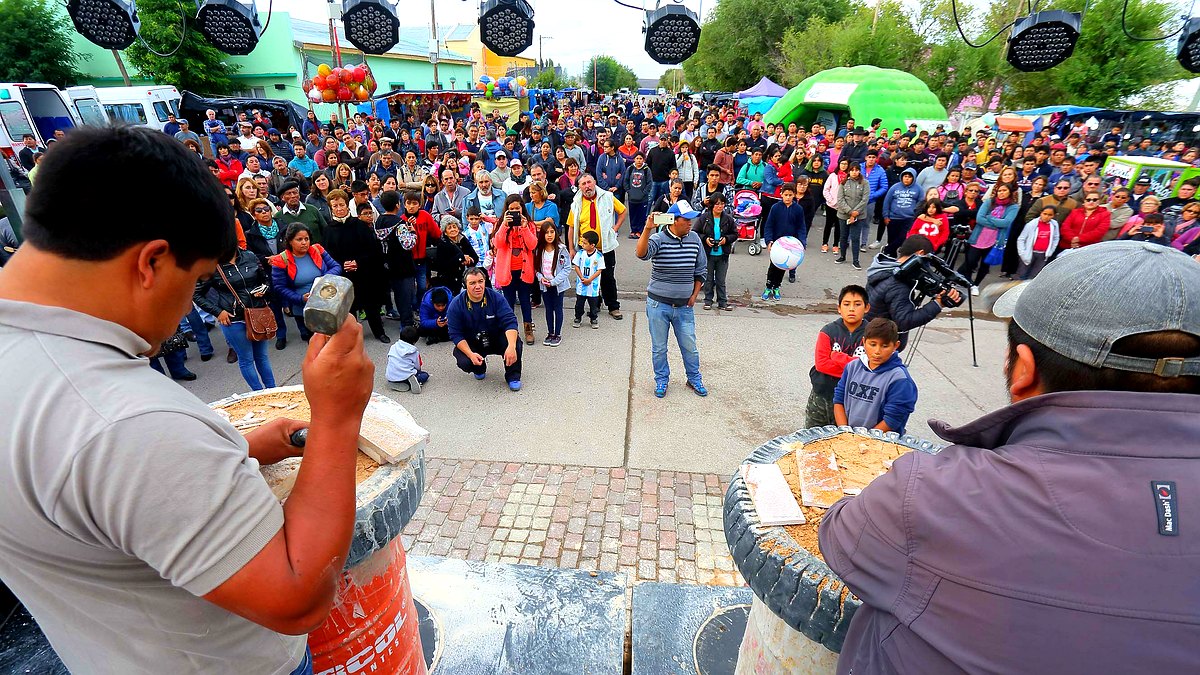 Fiesta de la Piedra Laja en Los Menucos, tributo al oficio de la laja