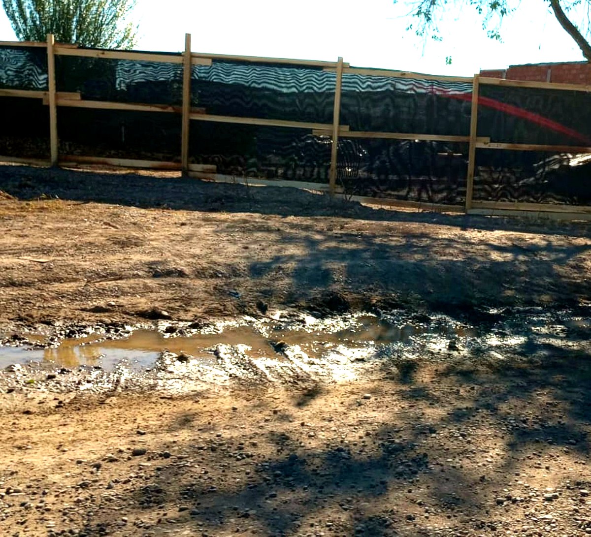 Terreno cedido para el Jardín Maternal 13 en Viedma