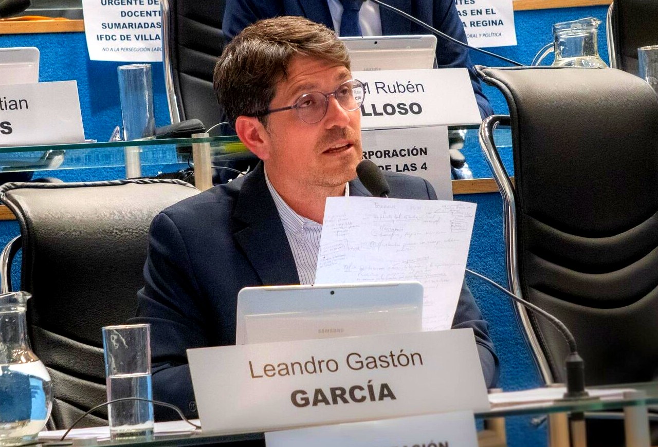 Leandro García en la Legislatura, pedido de informes por el préstamo del BID