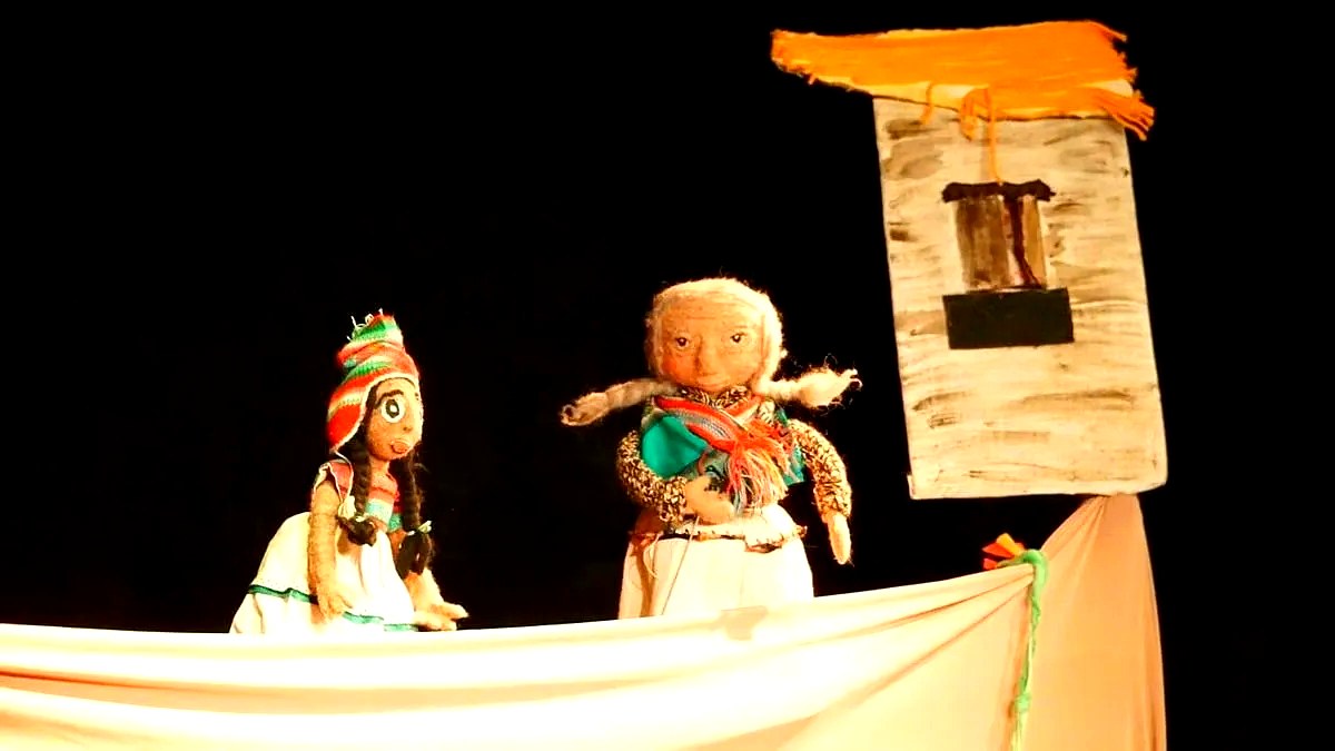 Títeres de Chincho Poroto, de Catamarca, en el festival Pichi Keche