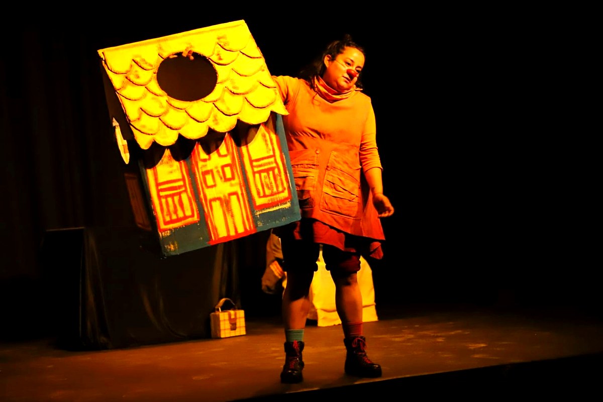 Teatro en Roca: una payasa en escena en el ciclo Tricota